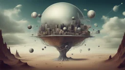 Generate an innovative surrealism.