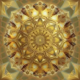 golden vinyl kaleidoscope