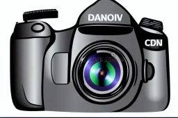 DSLR Camera Photography Vector Vector Illustration