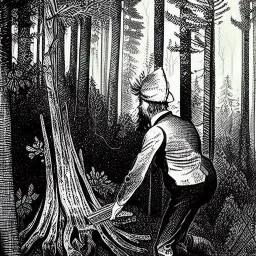 Jules vernes, forêt, scintillant, très detaillé, créature mystérieuse, menaçantes