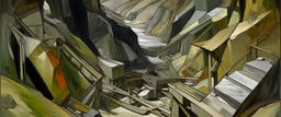 A silver iron mines painted by Raymond Duchamp-Villon