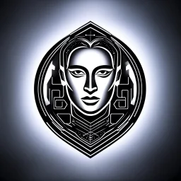 create a logo for me "J. Babakan" .i am an ai programmer artist i want a 3d graphical Logo no portrate pictures,ai ,code, flow charts blended at background