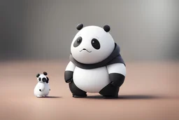 Mini, Baymax, looks like panda