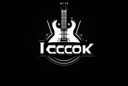 Logo for a computer store called I-Rock. The background color is black and the letters are white