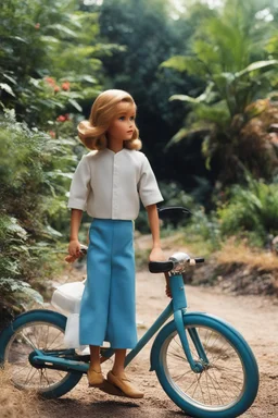 [Jesus bicycle] Mesmerized By The Sights Of Earth In The 1970s This Little Barbie Misses His Ride Home