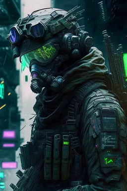 cyberpunk inspired call of duty : modern warfare