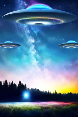 UFOS RAINBOWS