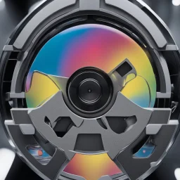 futuristic compact disc