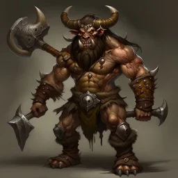 minotaur barbarian