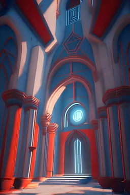 church of saint george lalibela, windows, doors, porches, awnings, middle of SPACE, cyberpunk lights, Hyper Detail, 8K, HD, Octane Rendering, Unreal Engine, V-Ray, full hd -- s5000 --uplight --q 3 --stop 80--w --ar 1:3 artistic color, suprematism, redshift render, 8K, HD, Dramatic Lighting by Brom, trending on artstation, fantastic lighting, hyper