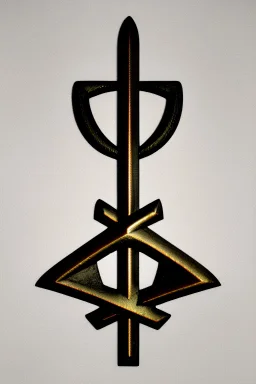 symbol of 2 spears crossed military