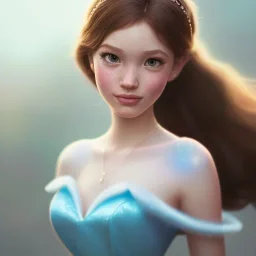 an adorable disney princess, full shot, atmospheric lighting, detailed face, by studio pixar, studio disney,stanley artgerm lau, wlop, rossdraws