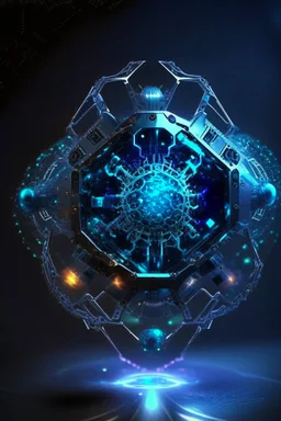 give me a SMALL quantum nano future machine ring with tachyon enchancer circular and dark matter