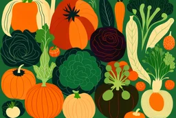 vegetables graphic