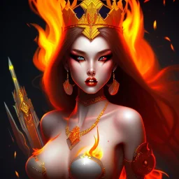 sexy fire princess