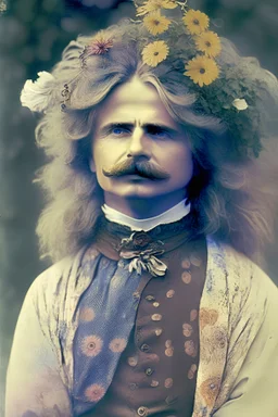 Edvard Grieg In a hippy costume