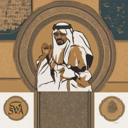 شعار باسم سوا Swa يكون الشعار الاساسي بالعربي ويكون تحت باسم Swa بالانجلش