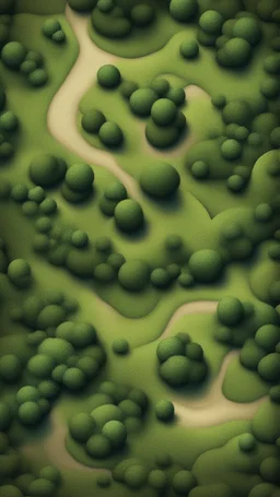 background, top down landscape