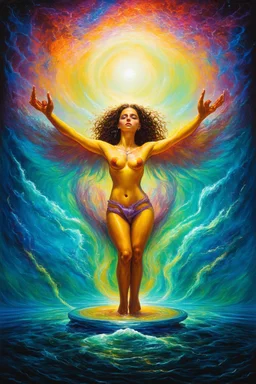 exaltation of desires; vivid surreal art