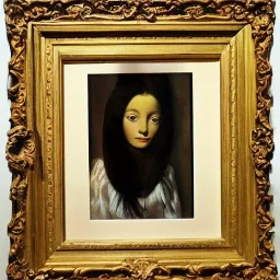 Portrait of a girl by dali