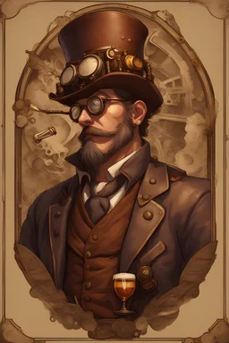 steampunk brewmaster