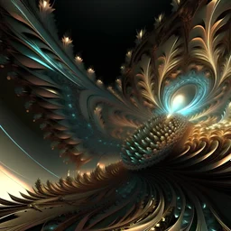 3D julia fractal, Ethereal, Futuristic, Highly detailed, digital artwork, rendered with ray tracing,