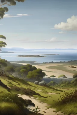 paisaje de la costa de santa fe