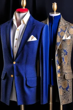 Formal and sports jacket at the same time with two sides