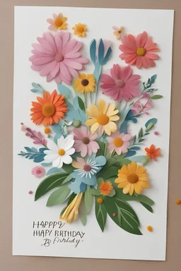 birhdaycard flowers