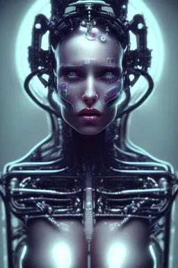 cyberpunk, head, women, portrai, open mouth, perfect skin, tron, cyborg , perfekt, real, dream, hr giger