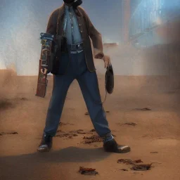 Tom Hanks steam punk character very detailed cinematic unreal engine photo realistic, dramatic lighting