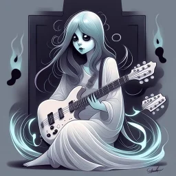 music girl ghost