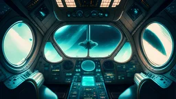 the glass cockpit of a ufo