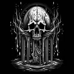 Brutal hardcore fluid minimalism cover