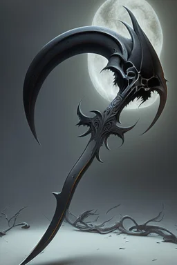 black big scythe