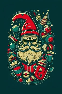 Christmas funny tshirt design