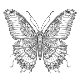 Butterfly coloring book adtls