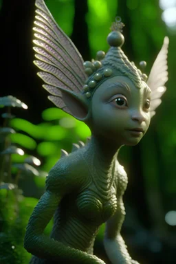 fairy alien ,3d 4k octane render, smooth, sharp focus, highly detailed, unreal engine 5,