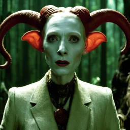 Tilda Swinton as a cruel monstrosity in her iconic scene of Pan's Labyrinth (2006)