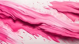 Hyper Realistic Pink Texture on White-Grungy-Brush-Strokes-Background