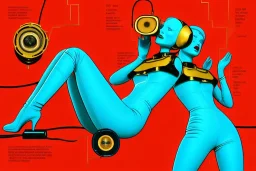 Golden to cyan surfaces body, latex. Tendril-Synthesizer. partly coverage metallic. Hot Russian military girls, trooping rebels. Old-fashioned cameras integrated to heads. Strange Steam-punk telephones! Dystopia perfect body. Red 4D-tiling. Partly symmetrical in relation to big machines. Perfect golden ratio in all directions. Time-space-corruption. Steam-machines in 5th dimension. Tessellation in all three dimensions. Paranoid, oppressive atmosphere. Soviet propaganda. Egyptian, egypt.