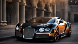 Bentley Bugatti Veyron , desktop wallpaper, 4K, Cinematic,