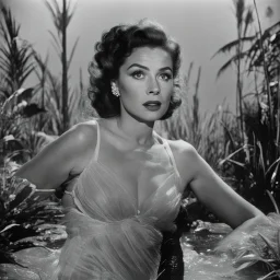 Creature from the Black Lagoon, [Kay Lawrence(as Julia Adams]