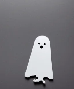 ghost coming out of a cellphone on a table