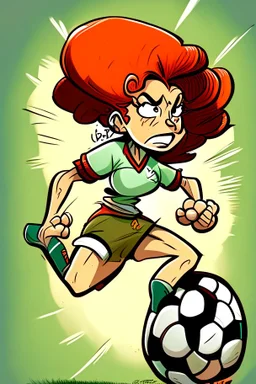 mardona Footballer ,cartoon 2d