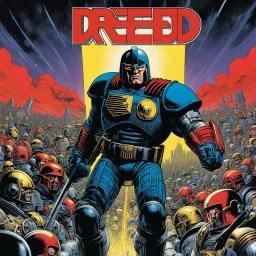 DREDD: One of the greatest single issues of all time - and for good reason! This is a milestone classic in the history of comics, because it showed the awesome scope of Jack Kirby's cosmic vision and imagination. New Gods #7 features the start of the Eternal War between New Genesis and Apokolips, gives us the origin story of Highfather, tells us of how Orion and Mister Miracle came to be as they are, and showed us the early twisted machination of Darkseid. This is a tour de force comic, so much