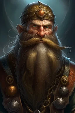 Fantasy dwarf, long beard