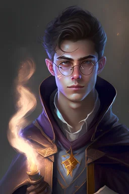Handsome young wizard 5e