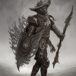 Insanely detailed photograph of an “portrait of an D&D Echo Knight ” with intricate half plate chest armor, intricate embroidered cowboy hat, handsomely clear face and hyperdetailed painting by Ismail Inceoglu Huang Guangjian and Dan Witz CGSociety ZBrush Central fantasy art album cover art,8K, hdr, romantic, mysterious, ominous, hands focused on a D20, jewelry, motivated