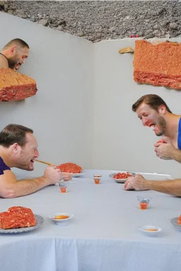 Lava eating contest